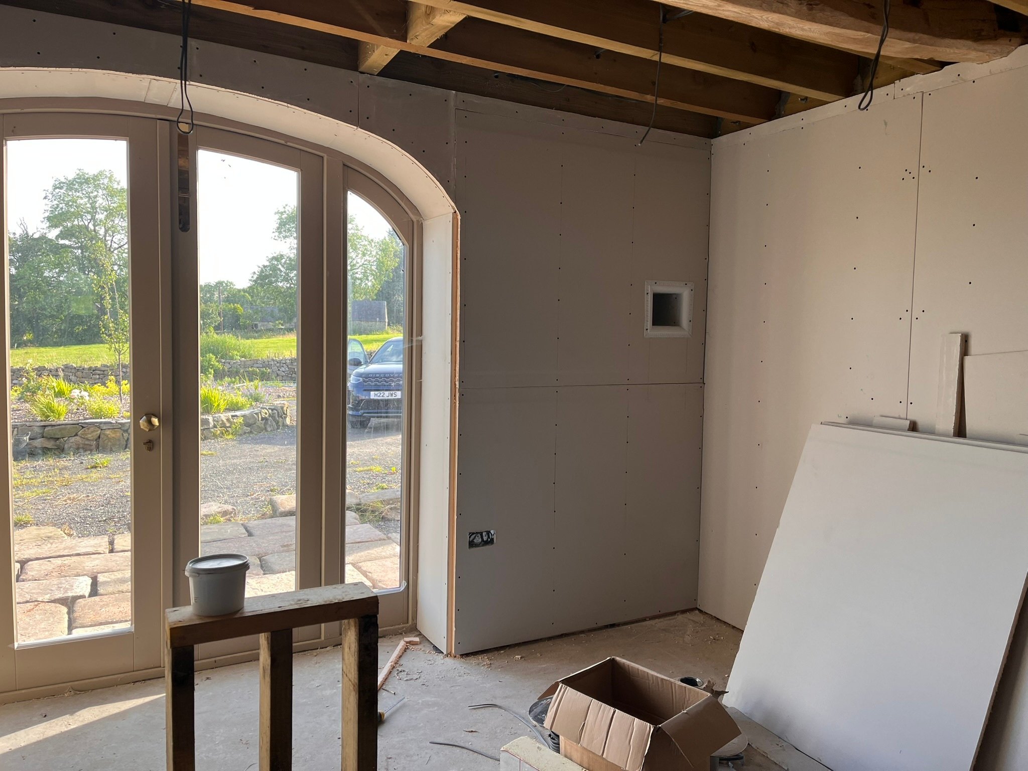 kitchen wall boards in 
